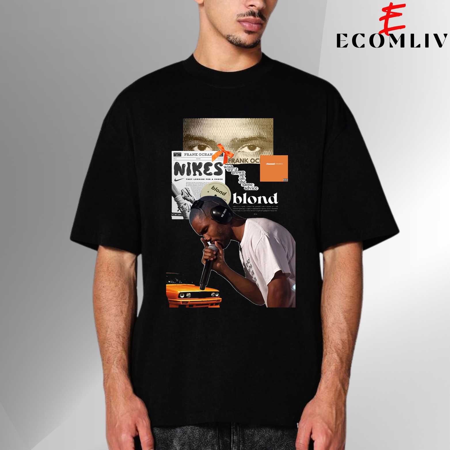 Blond Album Graphic Tee, Frank Ocean Streetwear T-Shirt